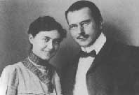Carl con su esposa Emma Jung-Rauschenbach